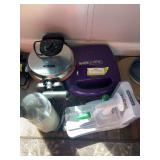 Vegetti maker, ￼ coffee grinder, waffle maker, and cupcake maker