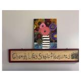 All living room art - see all photos