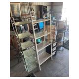 Assortment of shelving units