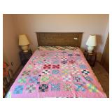 9 patch quilt 59 x 64