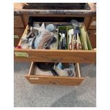 Kitchen utensils, skillets, roasters, etc