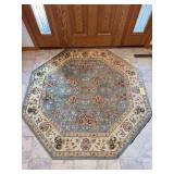 Persian Arts Collection Nourison octagon area rug 5’ 3”