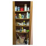 In closet includes TP, sandwich bags, hand soaps, air freshener, etc