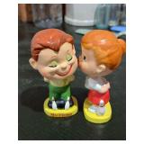 2 vintage Lego Japan nodders