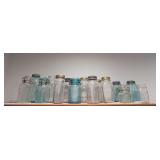 Various canning jars