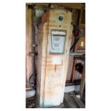 Old gas pump