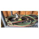 Oxy acetylene torch and hoses
