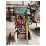 Oxy-Acetylene torch set on cart