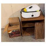 Rival roaster, cart for roaster and punch set