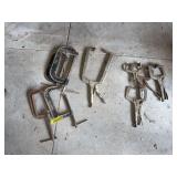 C clamps and welding vise grips