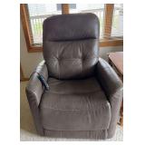 Grey Flexsteel electric lift chair