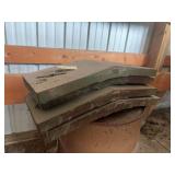 John Deere golf club weights and 5 flat bolt on weights