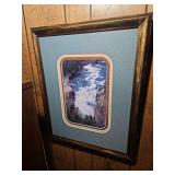 Framed Outdoor Scene art-two pieces