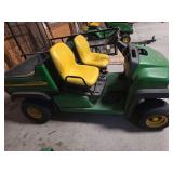 John Deere Gator, gas, 2-wheel drive-does not run-Owner is looking for title, if located we will update site.