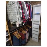 Shirts(s) and pants mostly size 6 (Bring box or bags to pack)