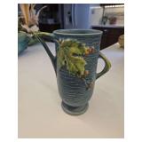 Vintage Roseville Pottery vase in the Bushberry pattern