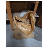 Burlap bags (shows mice damage)