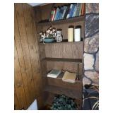 Silk flowers, candles, candleholders, books (Bring Boxes to pack)