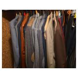 Men's suit jackets and pants-Pants 36, jackets XL (Bring bag to pack)