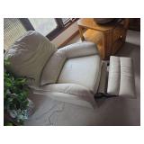 Leather recliner