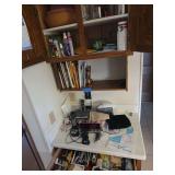 Cookbooks, cups bowls, phones, miscellaneous, drawer, check all pictures (Bring box to pack)