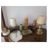 Candles jewelry box and mirror
