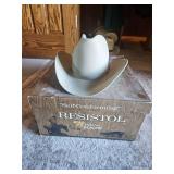 Resistol Cowboy Hat Size 7 1/8