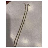 14K marked heavy gold chain