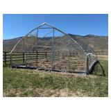 Green house frame - would need some fixing up, but lots of potential! 36