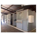 FOUR Steel panel horse stalls - 12