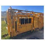 Sioux Steel company cattle working squeeze chute 11