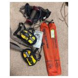 Two tracker avalanche beacons, and two profile 240 probes plus airspring accumulator