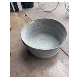 #2 round wash tub with handles