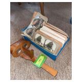 Stereoscope viewer and cards