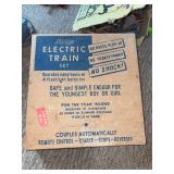 Schilling electric train set w original box