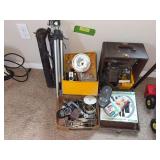 Tripod, cameras, movie player, etc