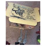 Kit Carson toy guns, spurs, holsters, etc