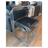 (4) 23” seat height stationary bar stools