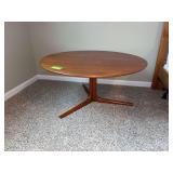 35x17 teak coffee table