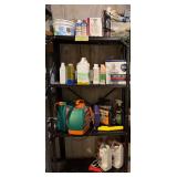 Shelving and contents 12x30x59