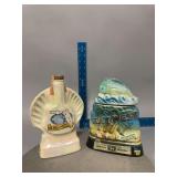 2 Jim Beam Decanters as shown