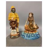 2 Decanters as shown