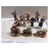 11 mini bottles as shown