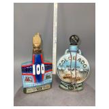 2 Decanters as shown