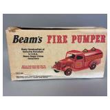 Jim Beam fire pumper with original box