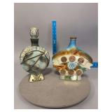 2 Jim Beam Decanters as Shown