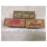 3 Jim Beam Die-cast vehicles