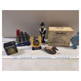 Misc figural mini bottles