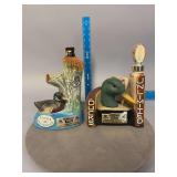 2 Jim Beam Decanters as Shown