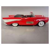 Jim Beam 57 Chevy Bel Air convertible red